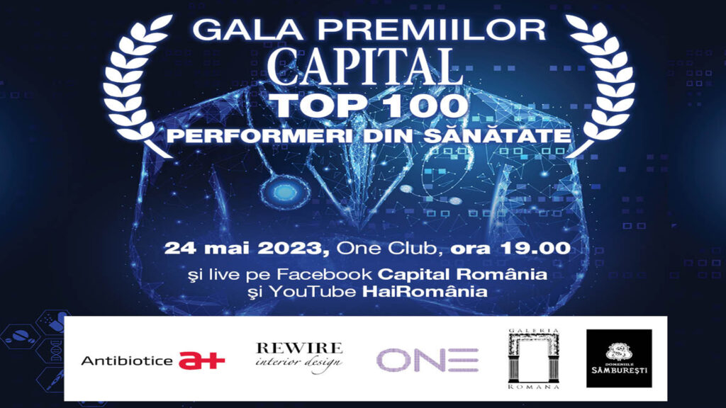 Excelența în medicină premiată la Gala Premiilor Capital Top 100 Performeri din Sănătate. Video