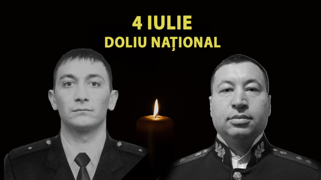 Zi de doliu în Republica Moldova. Cele ofițeri uciși în atacul de la Aeroportul Chişinău, decorați post-mortem de Maia Sandu