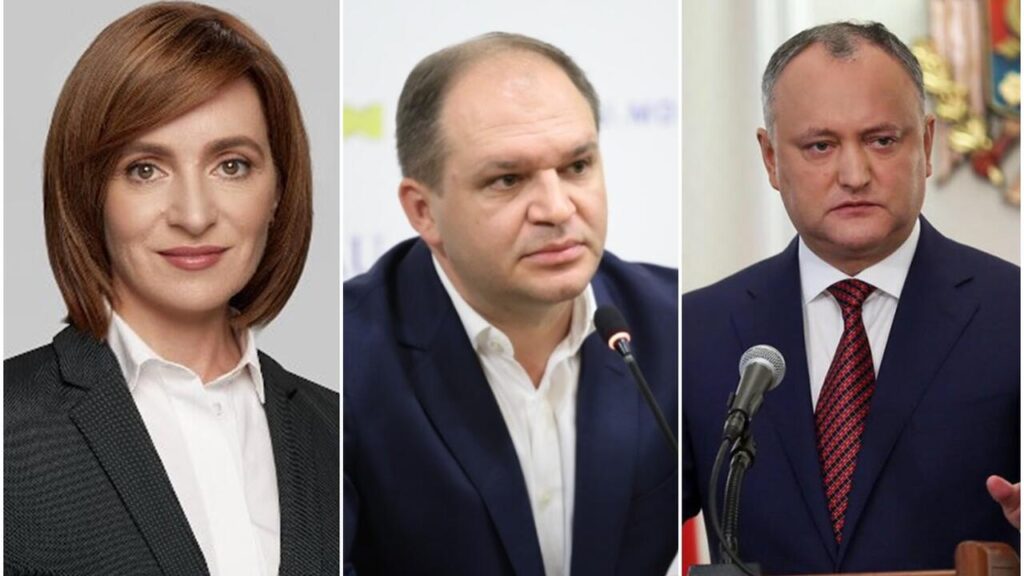 Maia Sandu, în topul preferinţelor moldovenilor, iar Ilan Şor înlocuit cu Ion Ceban