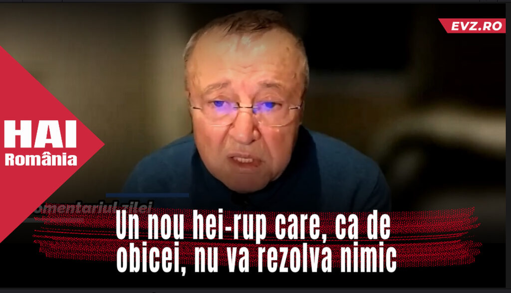 Un nou hei rup care, ca de obicei, nu va rezolva nimic. Cristoiu TV