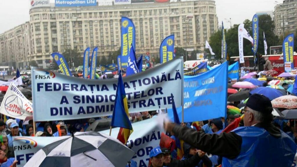 FNSA cere unitate în mișcarea sindicală și anunță un protest în jurul Parlamentului