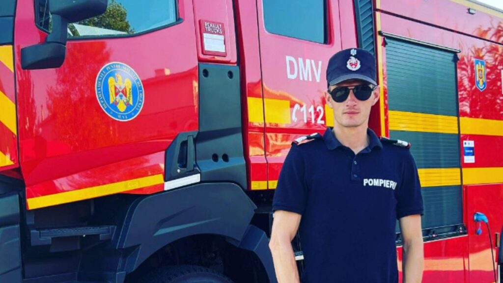 Pompierul erou de la Crevedia. Nu e prima lui misiune importantă