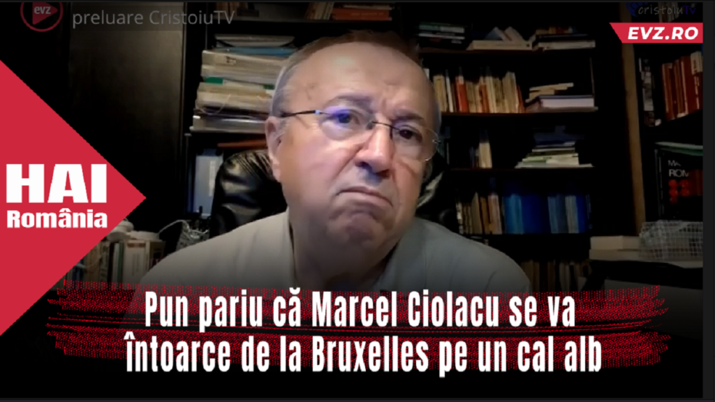 Ion Cristoiu: Pun pariu că Marcel Ciolacu se va întoarce de la Bruxelles pe un cal alb