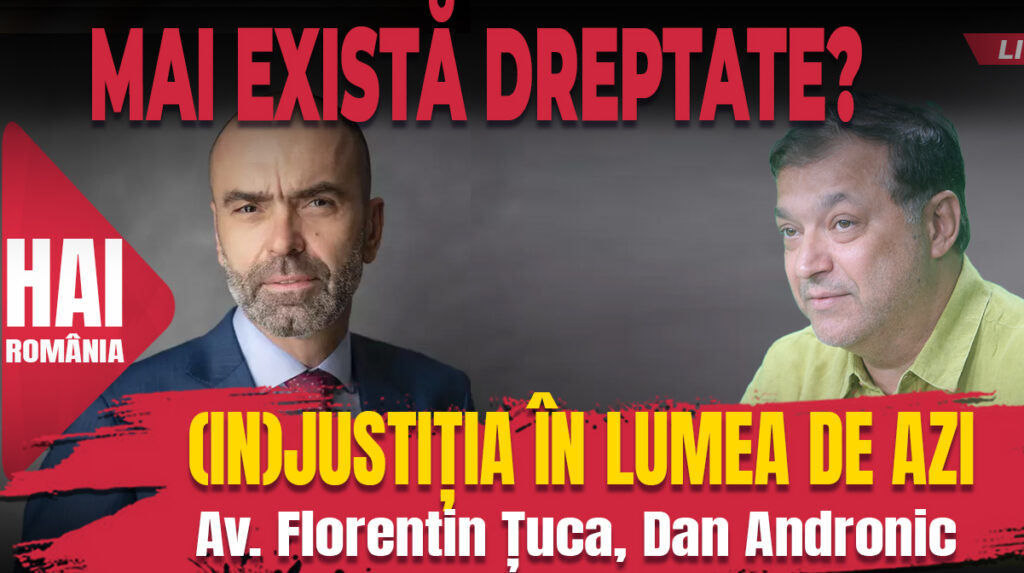 Florentin Țuca, unul din cei mai respectați avocați, interviu pe Hai România. Ora 12.00 - YouTube