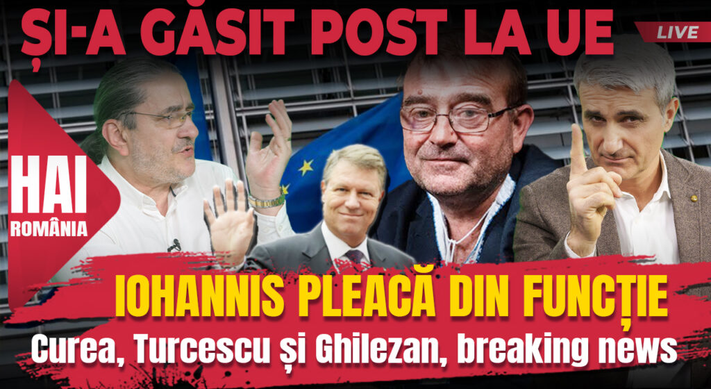 Iohannis pleacă din funcție! Hai Live cu Turcescu la 12