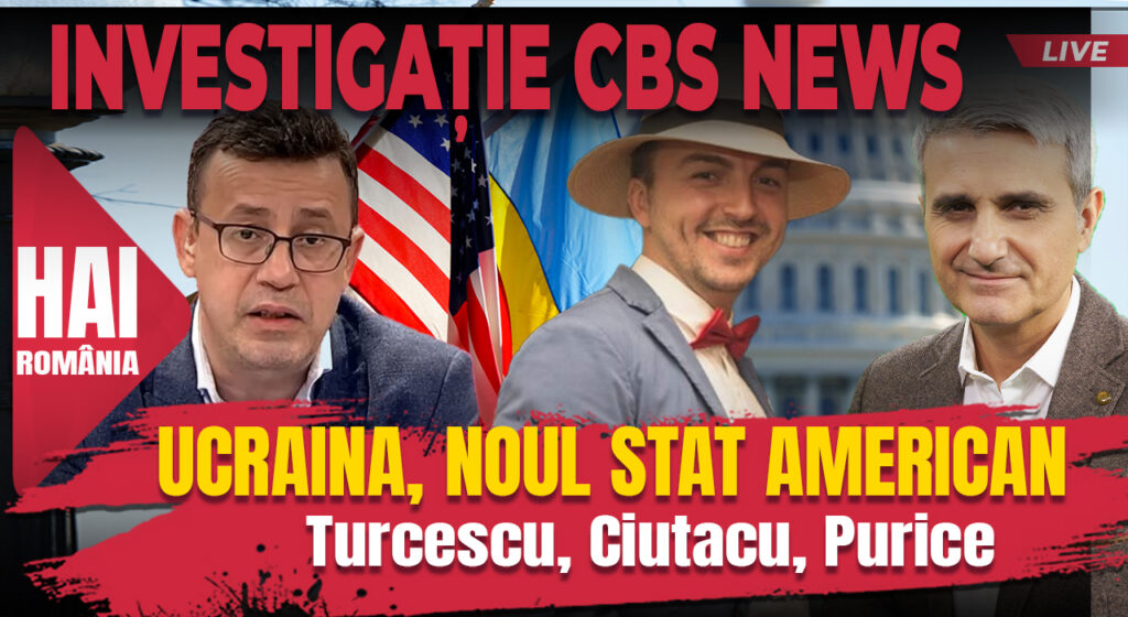 Ucraina, noul stat american. Hai live cu Turcescu