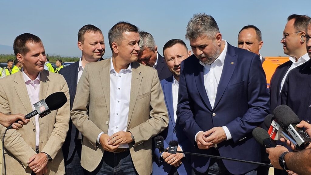 Liderii PNL și PSD, control la șantierele de infrastructură rutieră