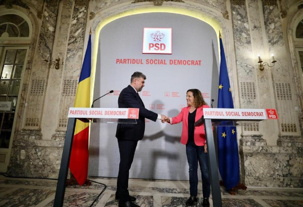 Marcel Ciolacu, lăudat de şefa socialiștilor din Parlamentul European