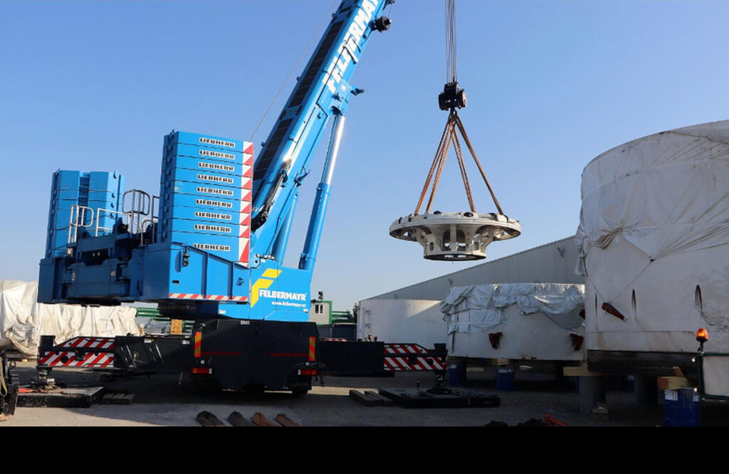 Cârtița care va fora tunelurile lotului 1 al Magistralei 6 de metrou a sosit în România