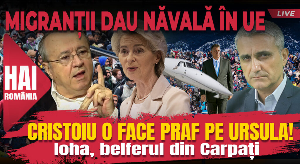 Cristoiu o face praf pe Ursula. Hai live cu Turcescu