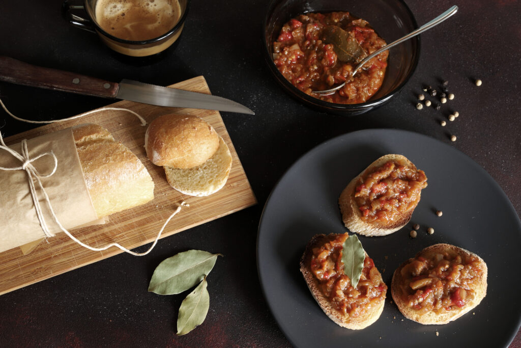 Zacuscă de vinete. Ingrediente pentru 3, 5 și 10 kilograme