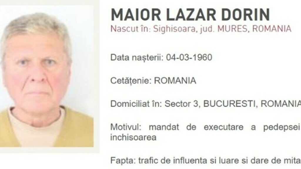 Fostul parlamentar PSD Dorin Lazăr Maior, internat în ziua în care urma să fie extrădat