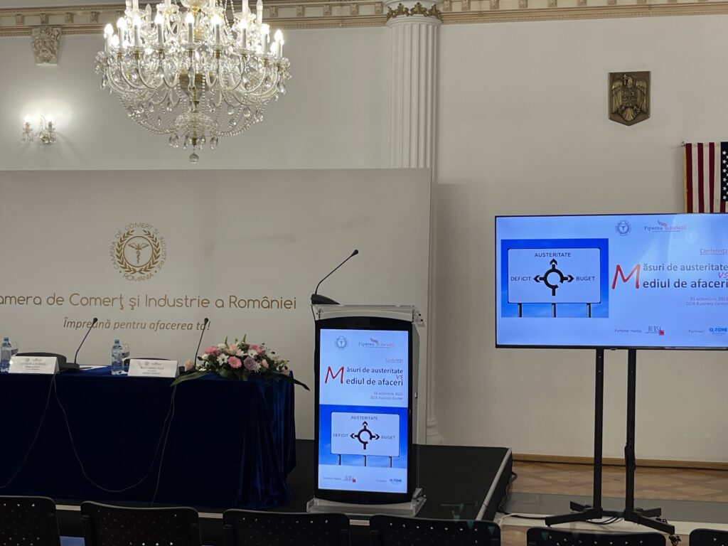 „Austeritatea” Guvernului, un scenariu în care mediul de afaceri este în dezavantaj