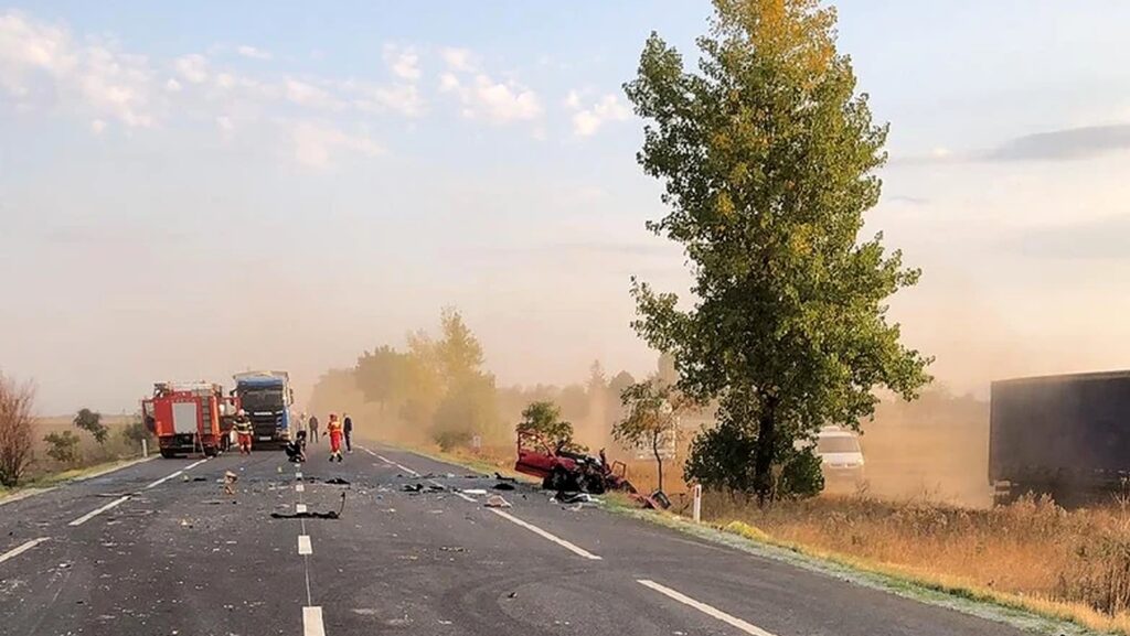 Un jandarm de la Serviciul de Acțiuni Speciale din București, strivit într-un accident rutier