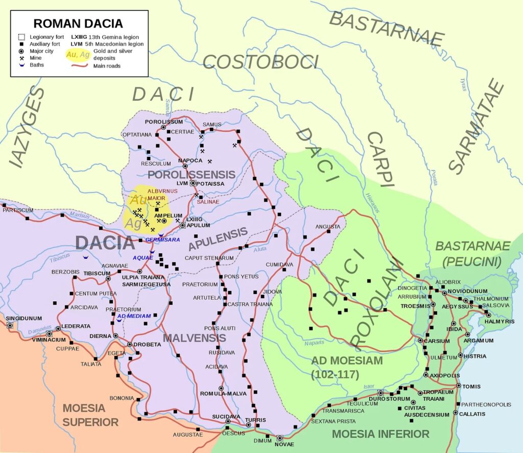 Cât de importantă a fost Dacia pentru romani