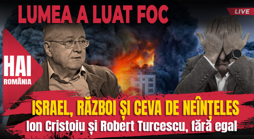 Exclusiv. Israel, război și ceva de neînțeles. Hai live cu Turcescu. Video