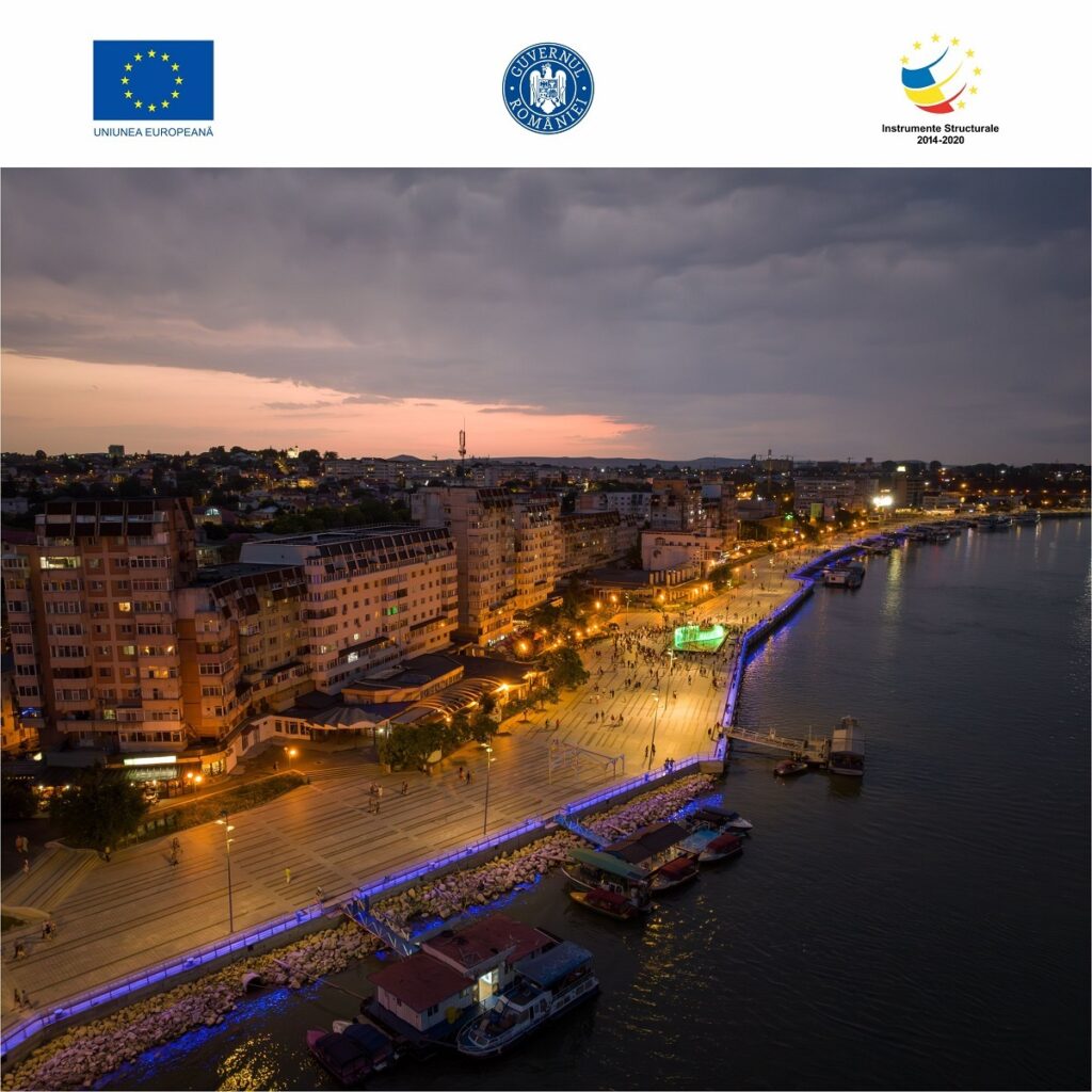 Modernizarea Portului Tulcea de la 38+1530 - La MM 38+800 Finalizarea proiectului Cod SMIS: 2014+ 129636