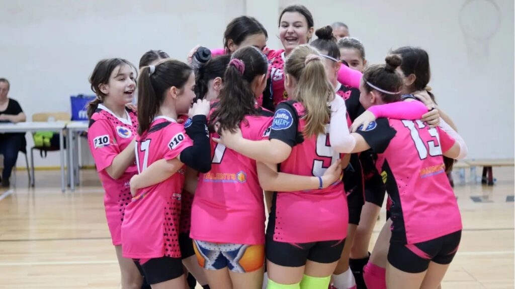 La sala de sport a Scolii nr.116,  Campionat National Minivolei U13, Feminin, Faza I-a, Turneu I