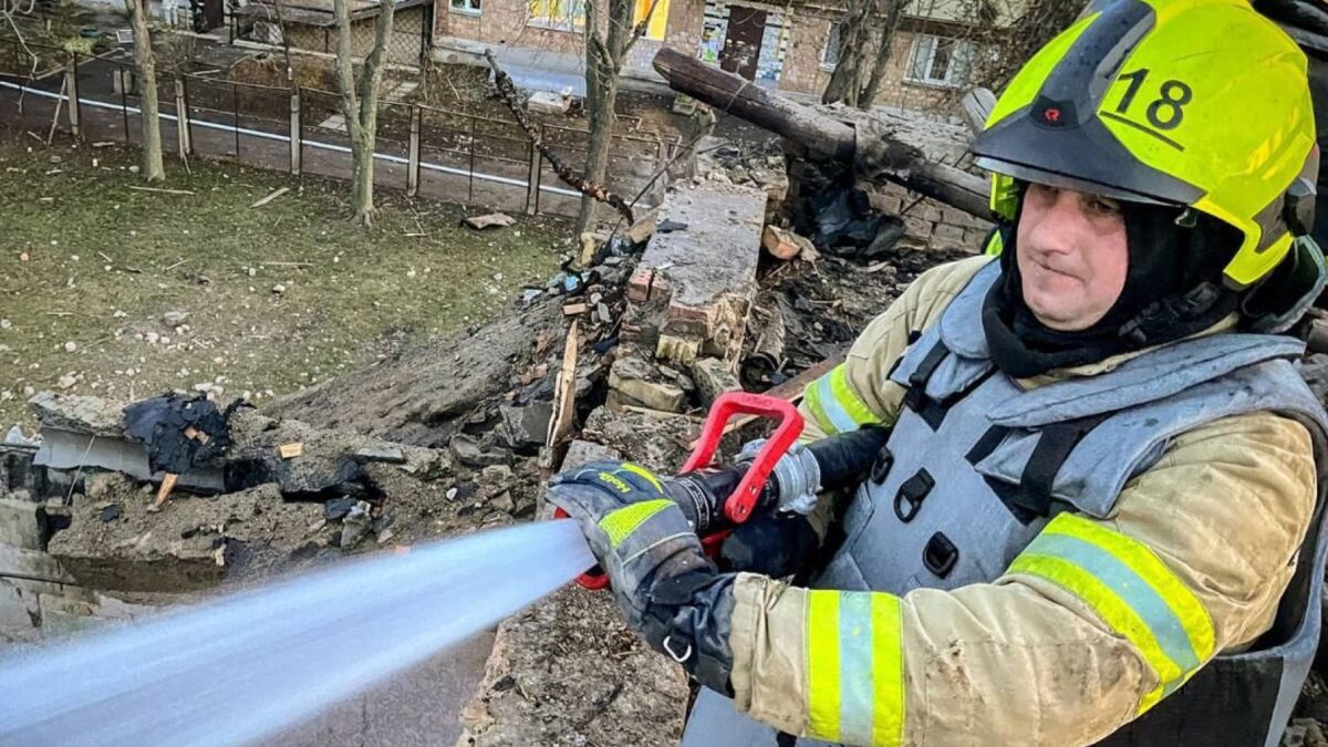 Kievul sub asediul dronelor rusești. Cel mai mare atac de la începutul războiului