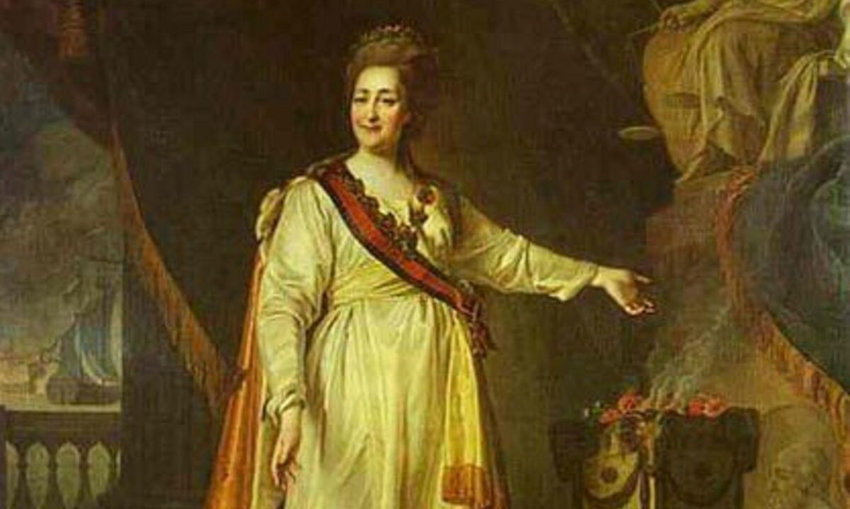 Ecaterina a II-a a Rusiei, artizana accesului Rusiei la Marea Neagră