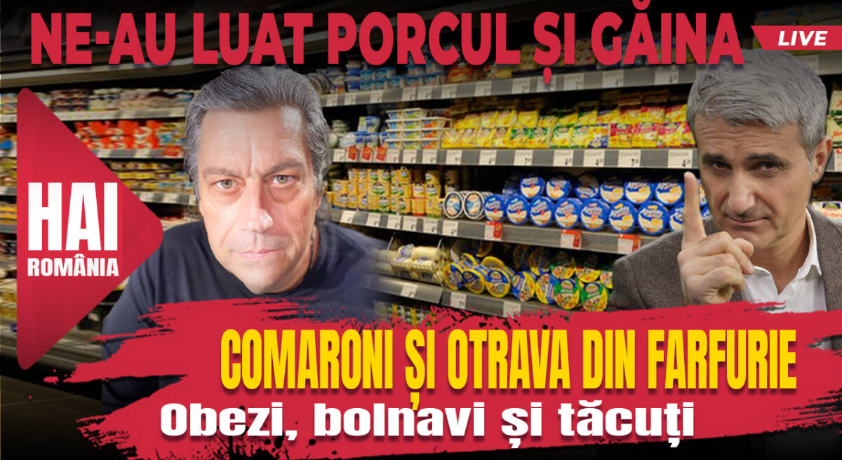 Exclusiv. Comaroni și otrava din farfurie. Hai live cu Turcescu. Video