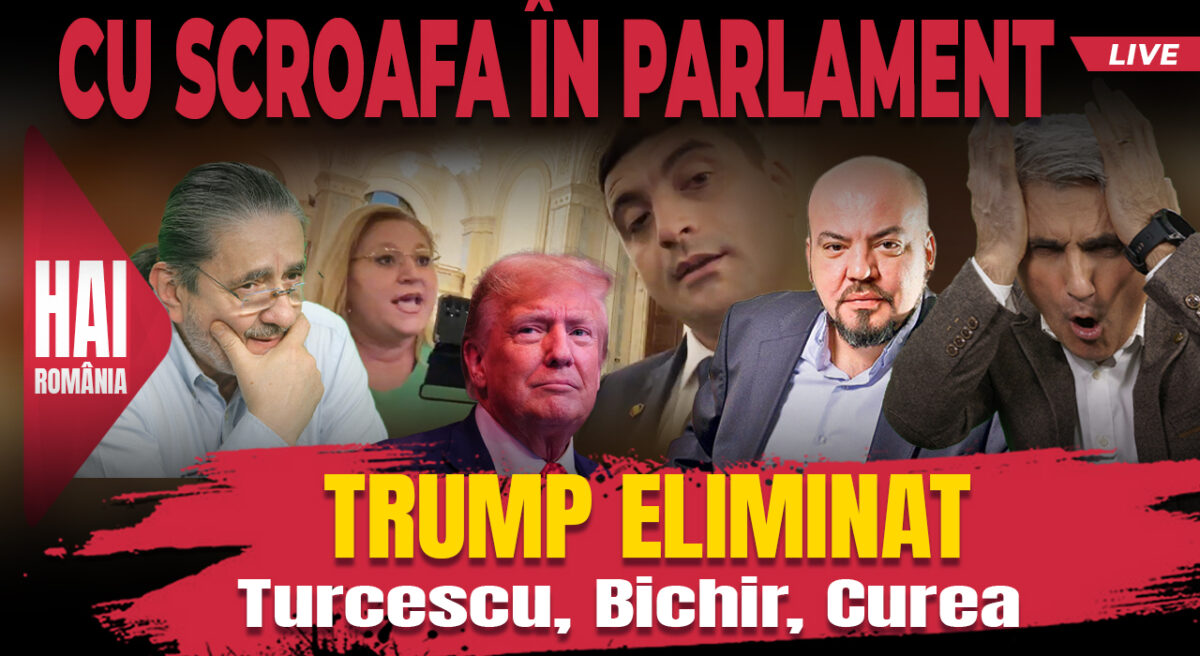 Trump eliminat. Hai live cu Turcescu la 12:00