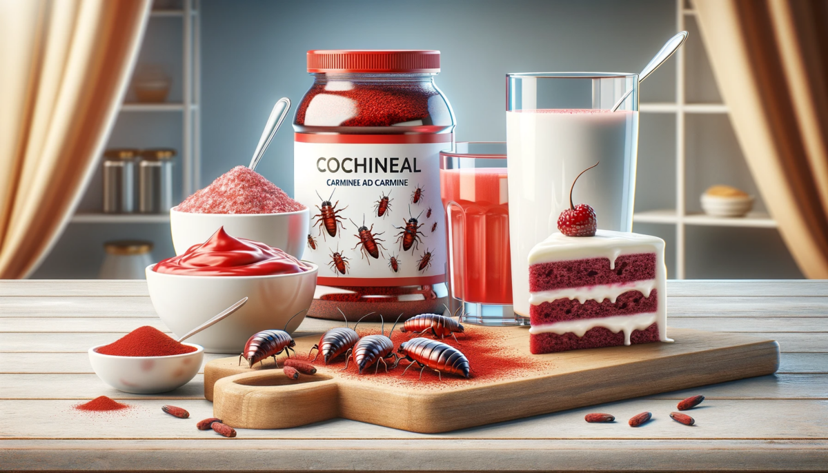 E120: Cochineal, Acid Carminic, Carmine