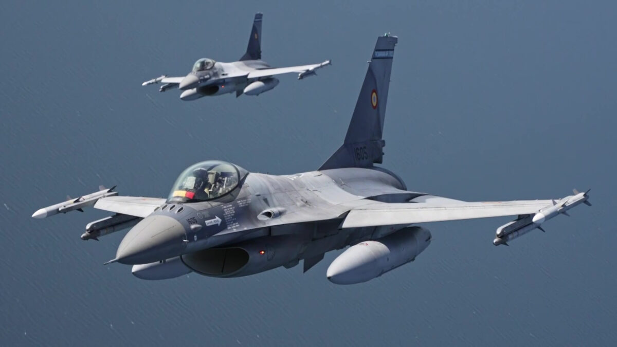 Sosesc primele avioane F-16 pentru Ucraina. Este posibil să fie găzduite în România și Polonia
