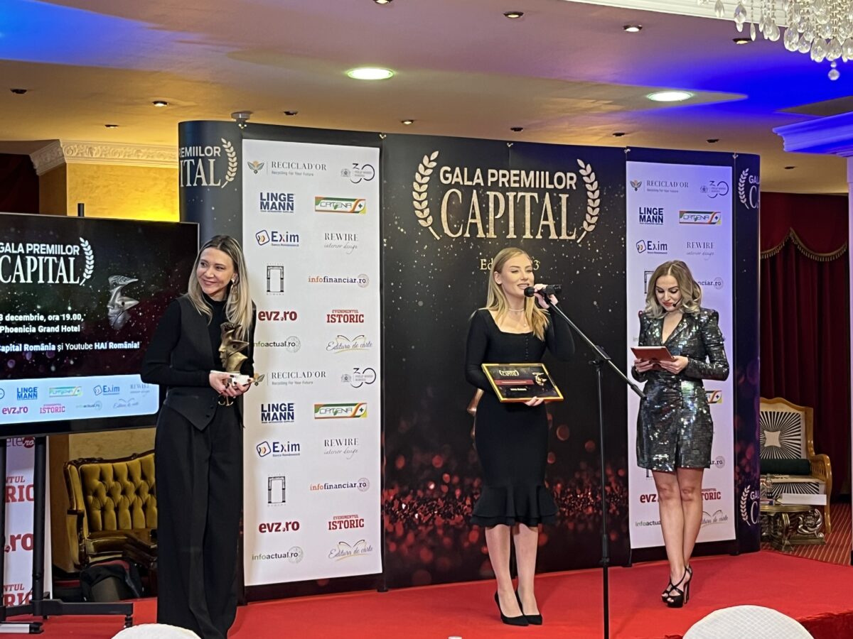 Gala Premiilor Capital. Irina Baianț, soprana: „A-l avea pe Dumnezeu în glas înseamnă a vorbi cu adevăr și cu credință”