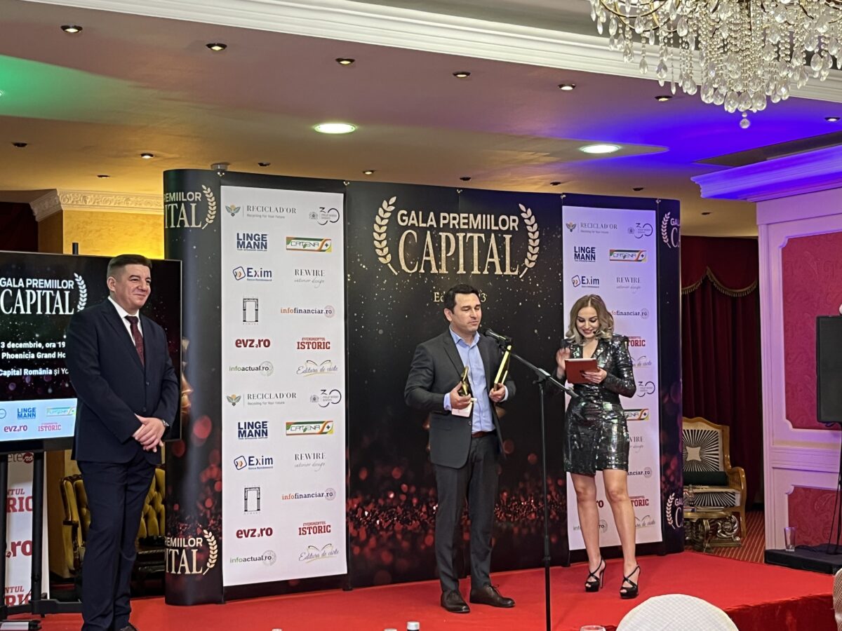 Gala Premiilor Capital. Edvin Abdulachim, Altex: „Este un premiu care certifică evoluția spectaculoasă a companiei”