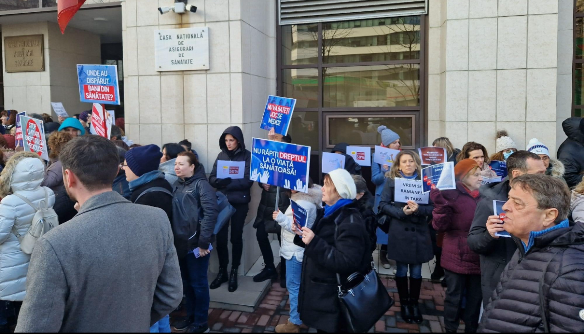 Sindicaliștii din sănătate vor continua protestele. Vor mai mulți bani decât le-a promis Guvernul