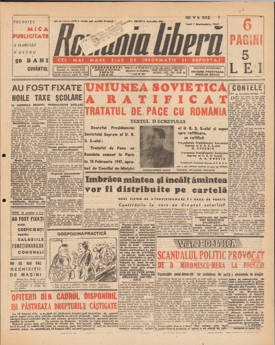 Cum au încercat ungurii să pună mâna pe Transilvania în 1947. Documente declasificate