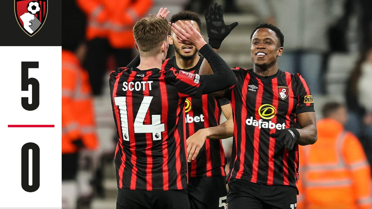 Cupa Angliei: Bournemouth a învins Swansea City cu 5-0