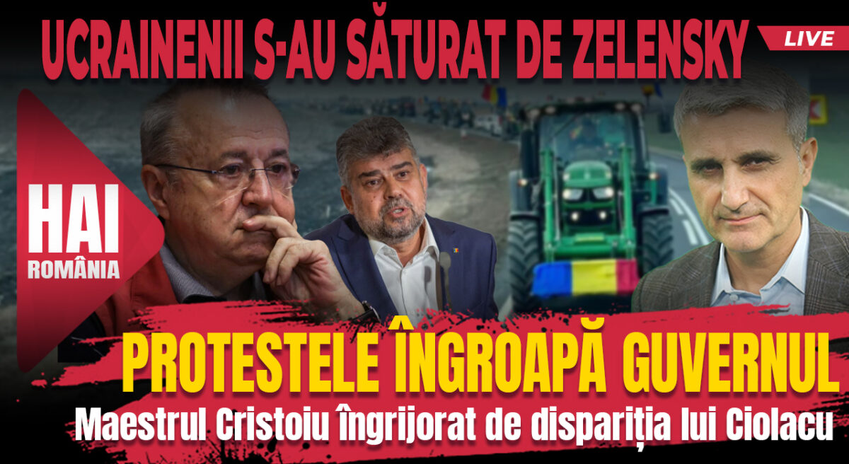 Exclusiv. Protestele îngroapă Guvernul. Hai live cu Turcescu. Video