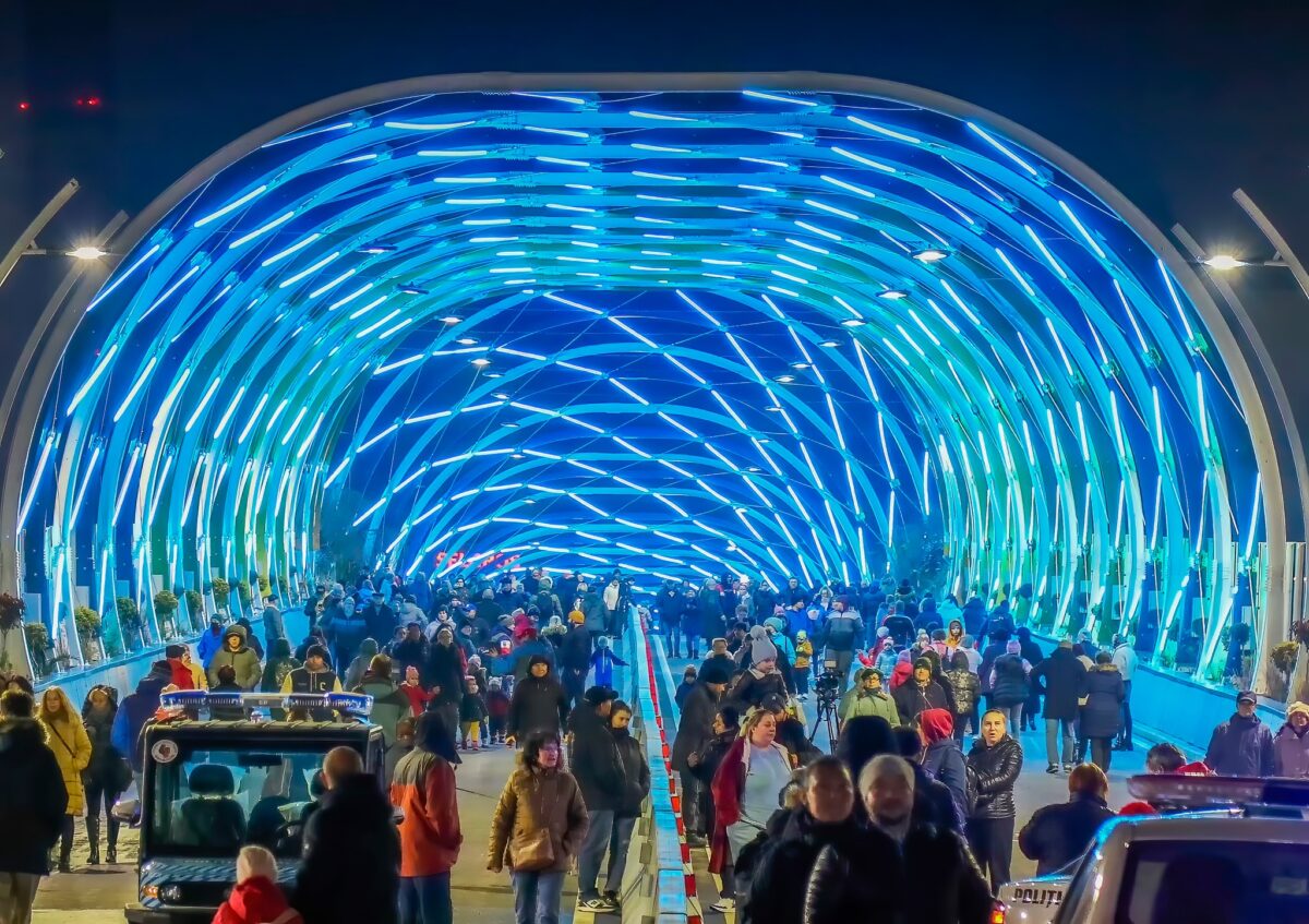 Pasajul Europa Unită din Sectorul 4, atracția bucureștenilor!