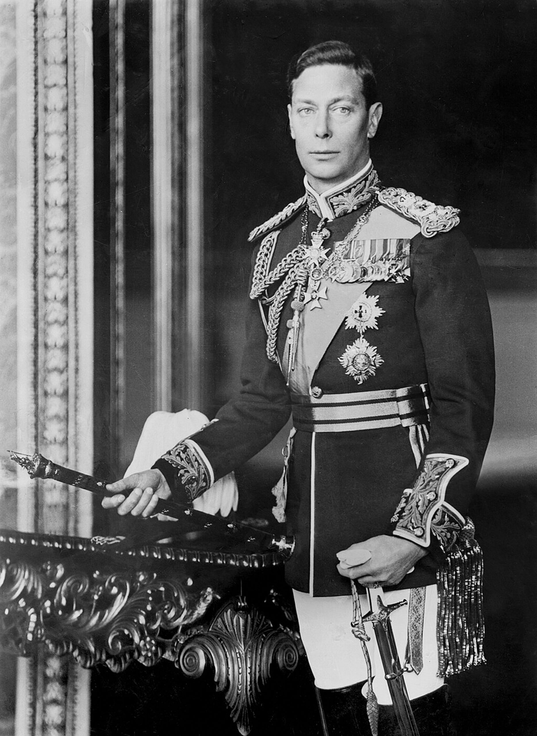 Regele George al VI-lea.