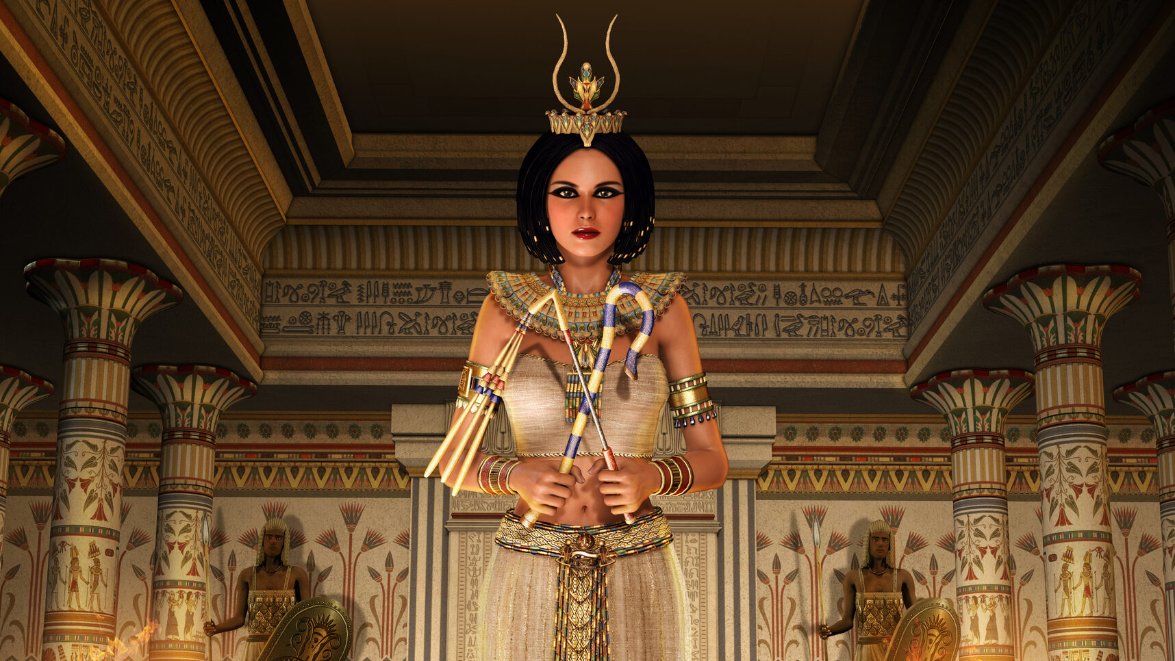 De ce purta Cleopatra fard negru la ochi. Nu era vorba doar despre frumusețe