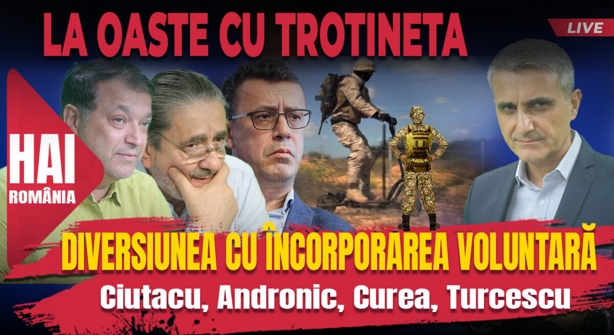 Exclusiv. Diversiunea cu încorporarea voluntară. Hai live cu Turcescu. Video