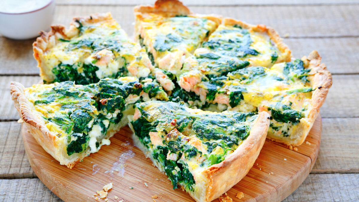 Plăcintă cu spanac. Rețeta rusească