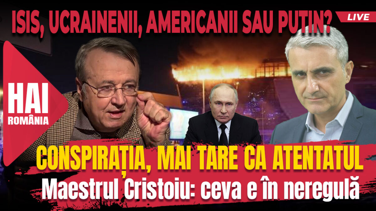 Conspirația, mai tare ca atentatul. Hai live cu Turcescu la 12:00