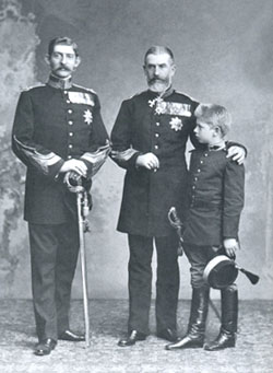 Carol I, Ferdinand și viitorul rege Carol al II-lea
