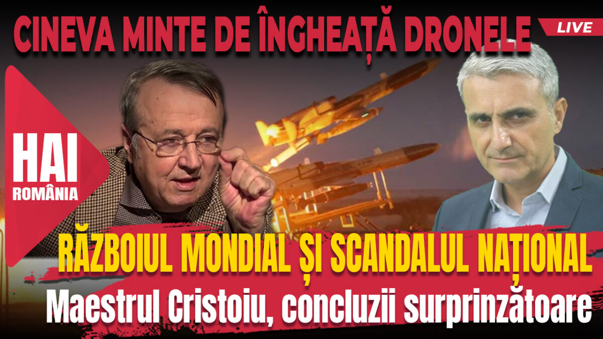 Războiul mondial și scandalul național. Hai live cu Turcescu la 12:00