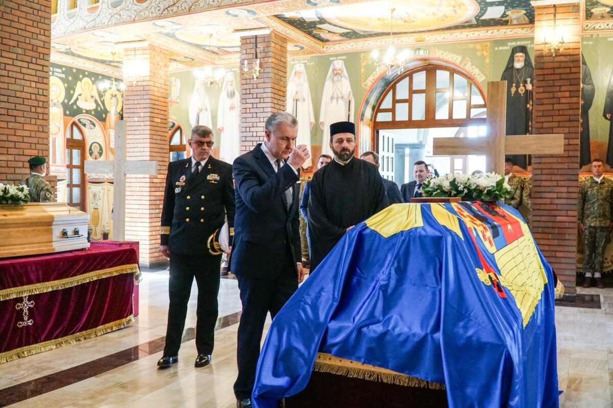 Principele Nicolae și soția sa, reînhumați la Curtea de Argeș