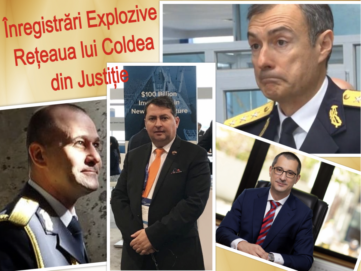 Rețeaua Coldea, noi înregistrări secrete! Realitatea Plus a făcut publice dovezile lui Cătălin Hideg