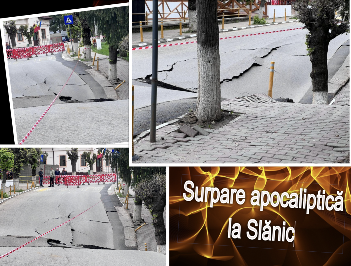 Situație de urgență în Slănic. Peste 40 de persoane evacuate. Când vor fi disponibile datele despre terenul surpat. Update