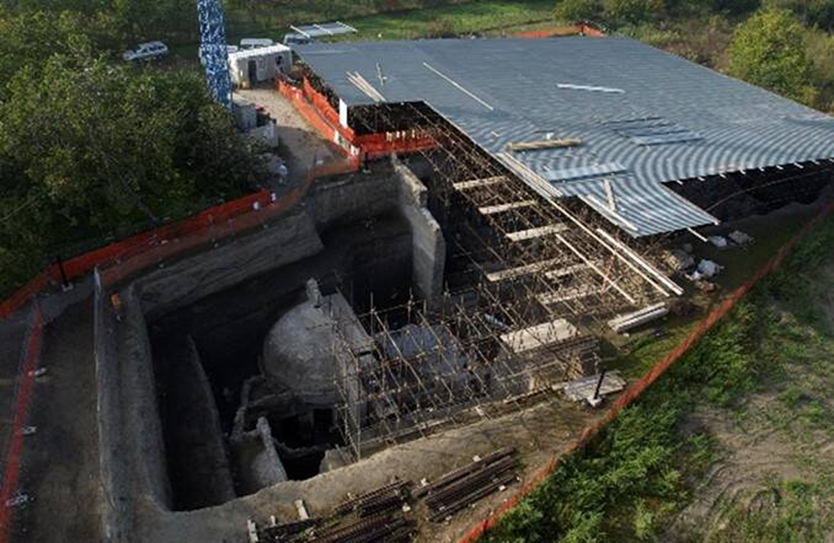 O vilă veche de 2.000 de ani, descoperită în apropiere de Vezuviu. Proprietarul, un personaj istoric