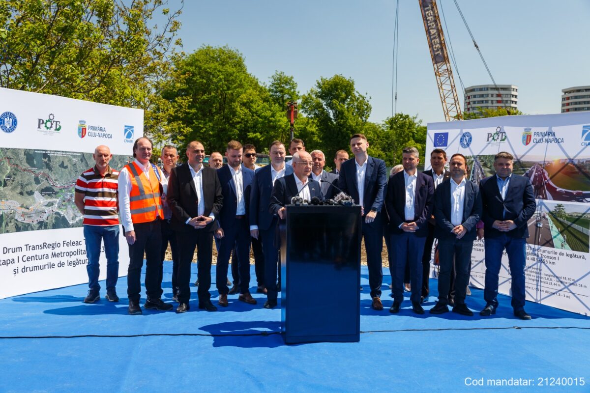 Centura Metropolitană Cluj, în linie dreaptă. Emil Boc anunță începutul lucrărilor
