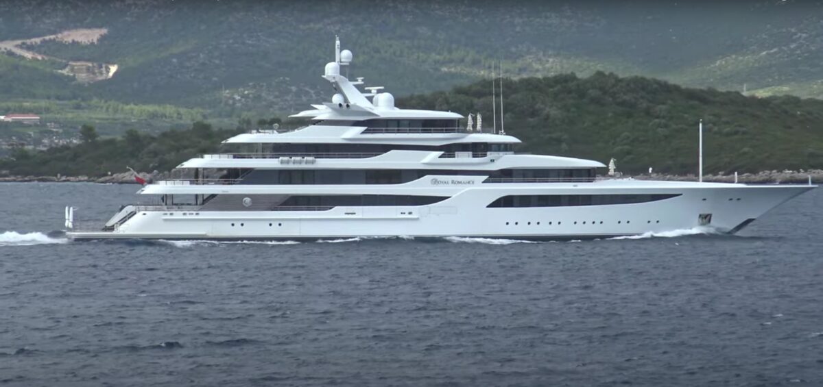 Finul lui Putin a rămas iahtul de lux.  A ajuns la ucraineni