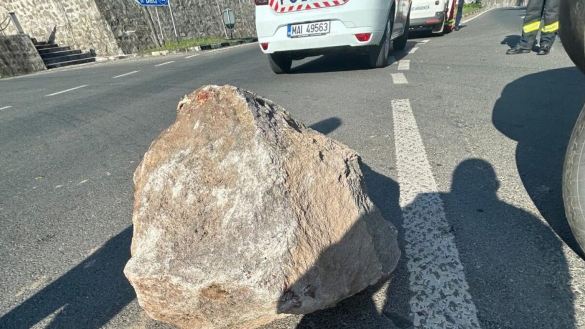 Politician strivit de un bolovan. Bărbatul a supraviețuit miraculos