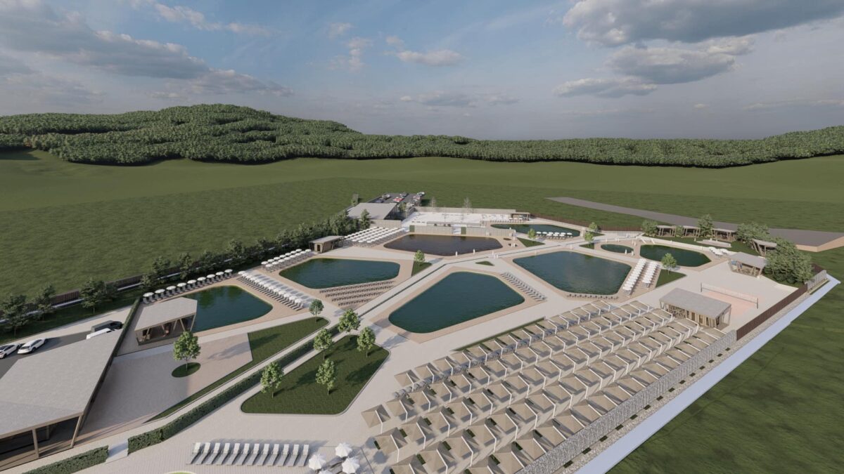 Se contruiește o nouă bază de agrement în Alba. Va avea lacuri cu apă sărată și dulce